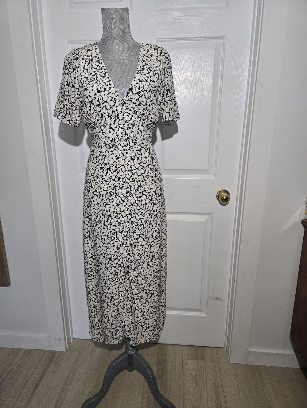 EMERSON FRY floral Button Down Dress